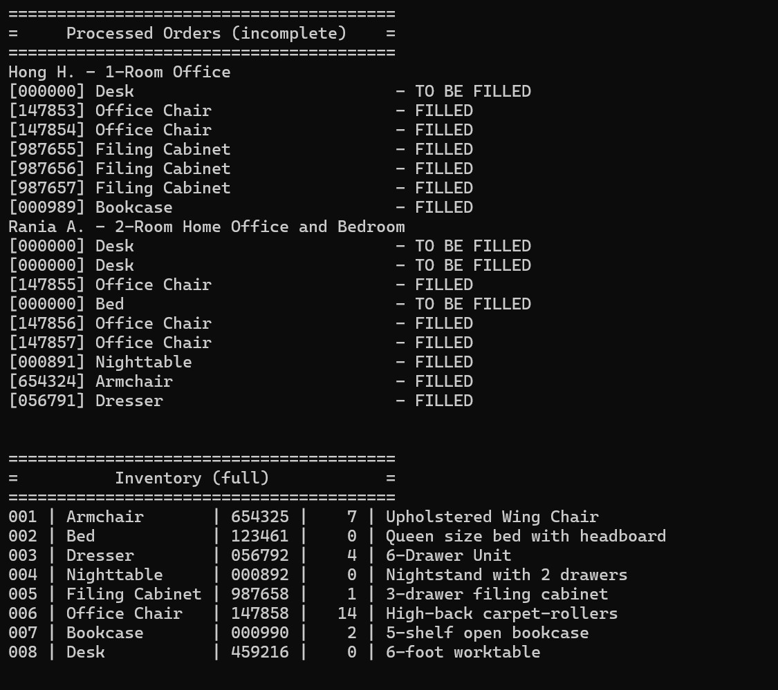 Assembly Line Simulator – C++ Console App